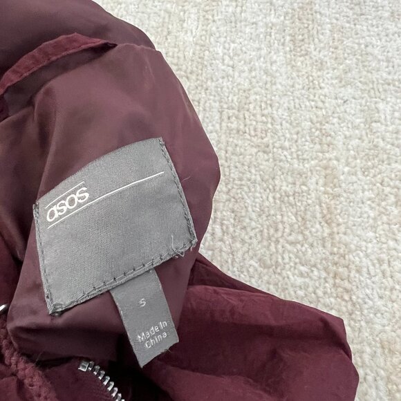 ASOS Zip Up Rain Jacket S - Picture 2 of 9